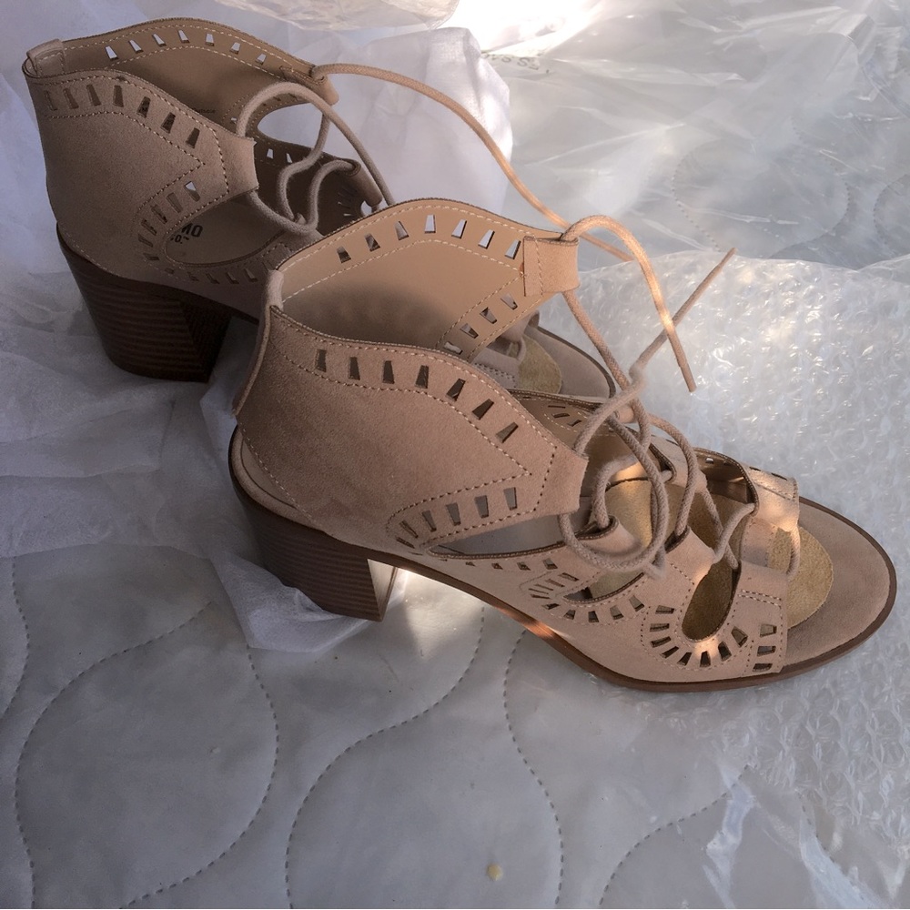 5/$20 2/$15 Vegan Lace Up Sandals